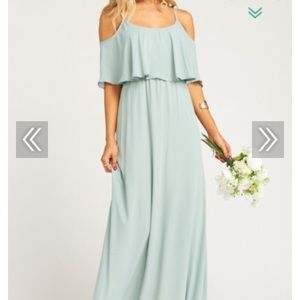 Show Me Your MuMu - Caitlin Ruffle Maxi Dress